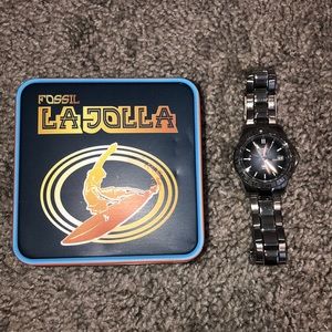 Silver Fossil men’s watch